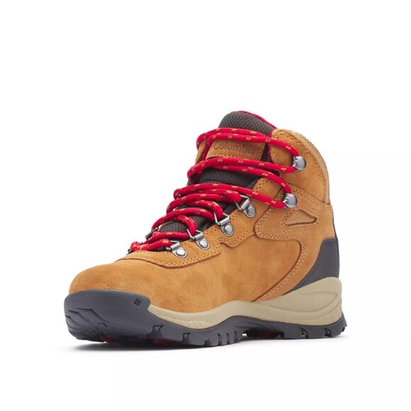 Columbia Newton Ridge Plus Waterproof Amped Hiking Boots | Women’s 11 Elk / Red - Picture 7 of 16